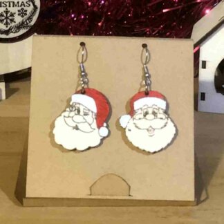 Boucle d'oreilles Père Noël