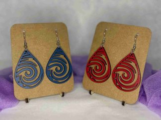 Boucle d'oreille "Van Gogh"