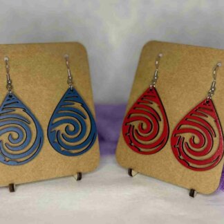 Boucle d'oreille "Van Gogh"