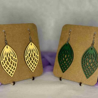 Boucle d'oreille "Pomme de Pin"