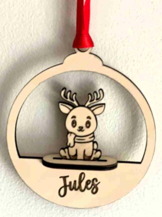 Boule de Noël (renne)